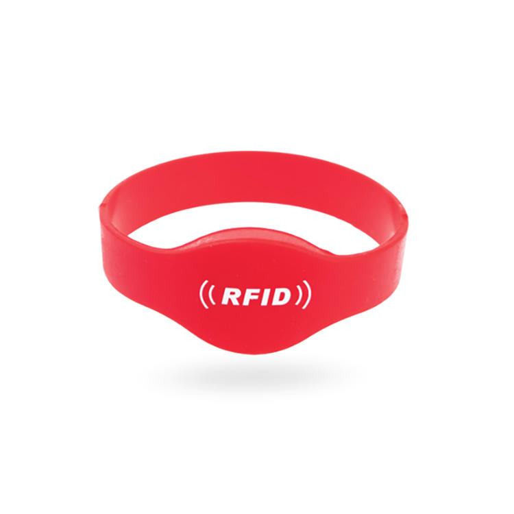 125kHz/13.56MHz Waterproof Rfid Silicone Wristband