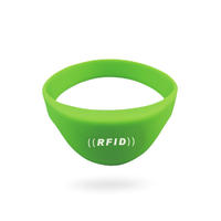 Custom NFC Ntag213 Rfid Silicone Tag Bracelet