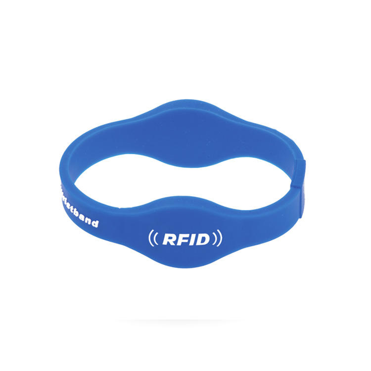 Custom Printed Silicone FM11RF08 Nfc Rfid Wristbands