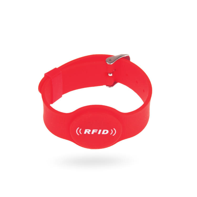 Custom Logo Printing Classic S50 RFID Silicone Wristband for Event Management