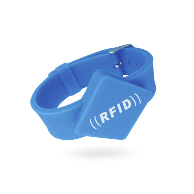 Silicone 125kHz Em4305 Smart RFID Wristband Bracelets For Swimming Pool