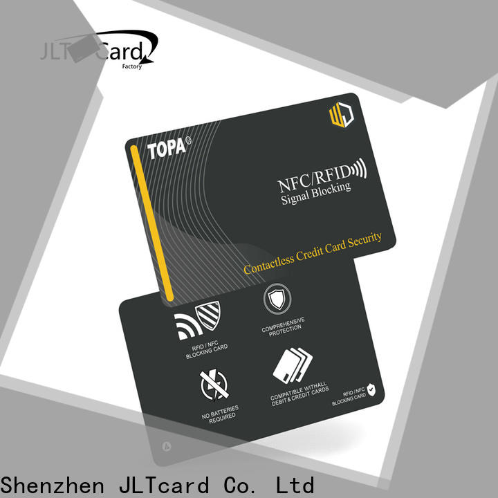 JLTcard blank pvc card wholesale for identification