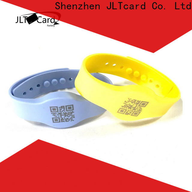 JLTcard rfid silicone wristband brand for hospitals