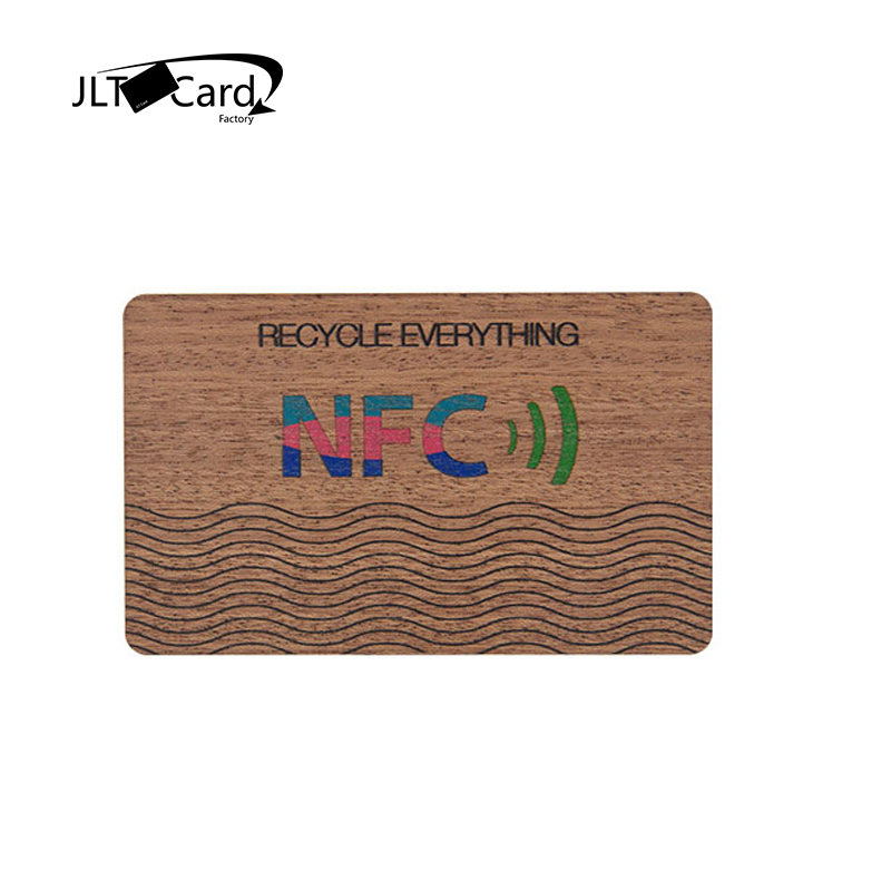 Mifare Desfire EV1 4k  Sapele Wooden Card OEM ODM