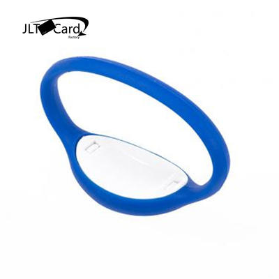 Custom UHF/HF/LF Fitness Reuseing Comfortable 13.56mhz rfid silicone wristband For Concert Events Access Control