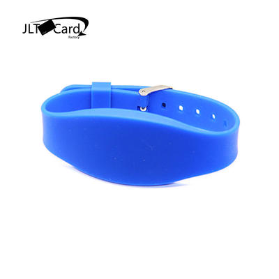 Wrist bands 13.56mhz RFID proximity silicone rubber smart watch wristband