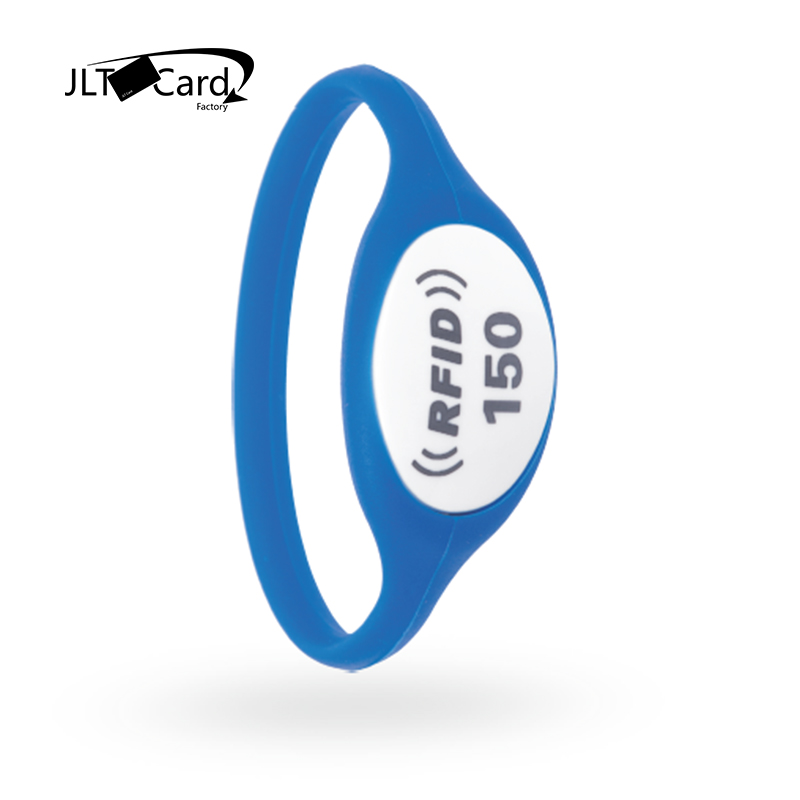 Waterproof Silicone NFC NTAG213 RFID bracelet Wristband for Event