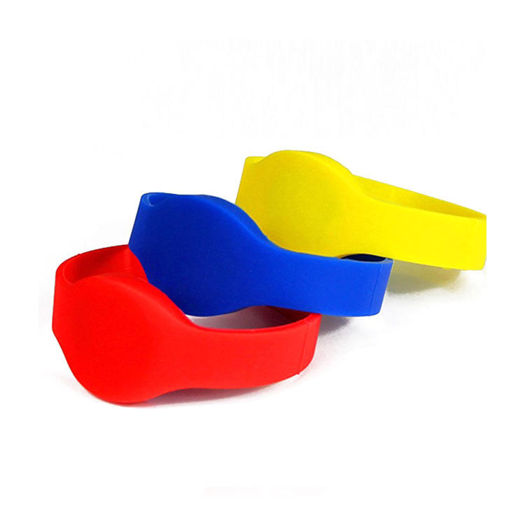 Waterproof 13.56mhz Nfc Bracelet Rfid Silicone Wristbands